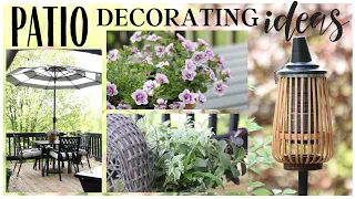Deck Makeover 2023 ~ Patio Decorating Ideas ~ Deck Design ~ Patio Furniture ~ Patio Makeover 2023