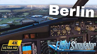 Flight Simulator 2023 ULTRA REALISM: STUNNING Approach at Berlin! | BOEING 737-800 |