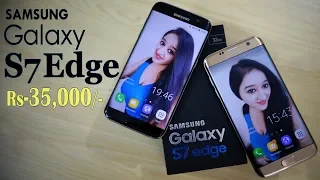 Samsung Galaxy S7 Edge Unboxing & Overview- In Hindi