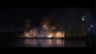 Big Ben And Elizabeth Tower Destruction Scenes