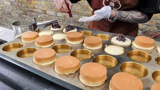 The Imagawayaki Cake from Japan. London Street Food of Brick Lane