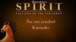 No me rendiré | Spirit | Karaoke🐎🤠