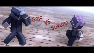 Gojo vs Sukuna| Jujutsu Kaisen | Minecraft Animation