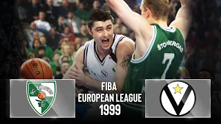 Zalgiris Kaunas v Kinder Bologna | FINAL | Classic Full Game - FIBA European League 1999