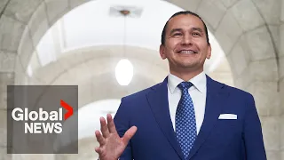 Wab Kinew sworn-in: 1st provincial premier of First Nations descent takes office in Manitoba | FULL