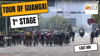 TOUR OF GUANGXI  2023 stage 1 last kilometer Beihai - Beihai