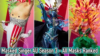 Masked Singer Australia Season 3 - All Contestants Ranked