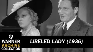 Clip HD | Libeled Lady | Warner Archive