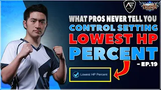 When to use LOWEST HP PERCENT setting | What Pros Never Tell You | Mobile Legends