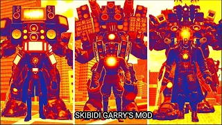 EVOLUTION OF SUPER UPGRADED TITAN TV MAN/SPEAKERMAN AND CAMERAMAN! - Skibidi Toilet In Garry's Mod