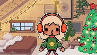 Matilda Gets A Christmas Bedroom MAKEOVER 🎄☃️  | *with voice* | Toca Boca Life World