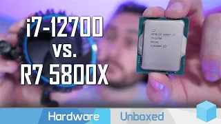 Intel Core i7-12700 vs. AMD Ryzen 7 5800X, Best Value CPU?