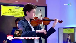 Le jeune prodige du violon - C à Vous - 26/06/2018
