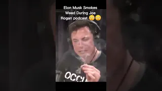 Elon Musk smoked during interview | Elon Musk podcast #Short