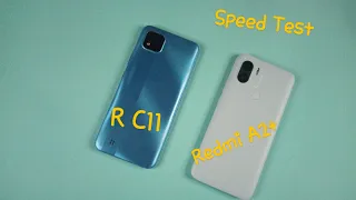 Realme C11 Ram 2GB Vs Redmi A2 plus Ram 3Gb | Speed Test And Comparison