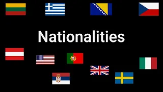 Complete Course Lesson 18 - Nationalities ★ Learn Serbian  #serbian #srpski #teacherboko