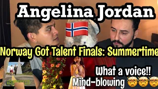 Singer Reacts| Angelina Jordan- Summertime | Norways Got Talents Final