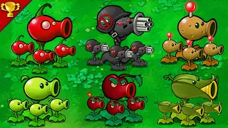 Plant vs Zombies : Peashooter Team use Clone Plant Food - What will happen ?