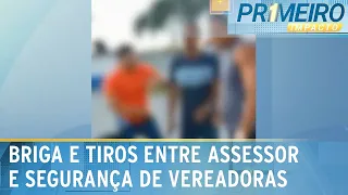 Segurança de vereadora atira no assessor de outra parlamentar | Primeiro Impacto (26/04/24)