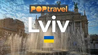 Walking in LVIV / Ukraine 🇺🇦- 4K 60fps (UHD)