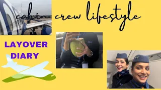 Layover diary | cabincrew lifestyle | FLYHIGH | flyingsoulkittu ✈️✈️
