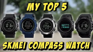 TOP 5 SKMEI COMPASS SPORT WATCH - Under $20 April 2019