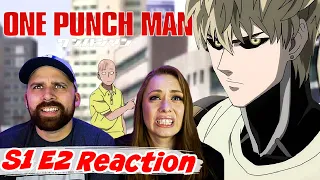 One Punch Man S1 E2 "The Lone Cyborg" Reaction & Review!
