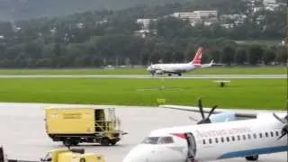 Lauda Air Boeing 737-800 [ OE-LNK ] starts in Innsbruck