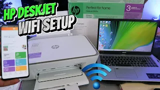 HP DESKJET WIFI Setup!!