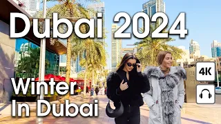 Dubai 🇦🇪 Winter in Dubai [ 4K ] Walking Tour Complication