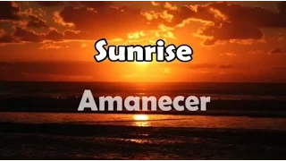 Amanecer (Sunrise) - Edurne - (lyrics English and Spanish) - Eurovision 2015