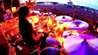 Jay Weinberg - The Devil In I Live Drum Cam (Rockfest 2019)