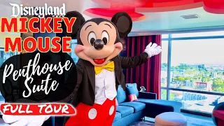 Disneyland's ENORMOUS Mickey Mouse Penthouse Suite FULL TOUR - Disneyland Hotel