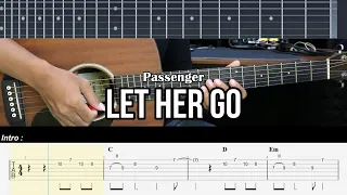 Let Her Go - Passenger | EASY Guitar Tutorial TABS