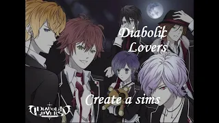 Дьявольские возлюбленные/create a sims 4/аниме/Diabolic