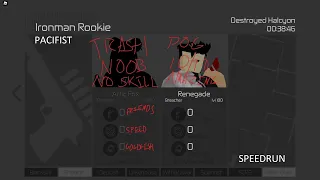 [WR] Entry Point - Ironman Rookie Pacifist Speedrun - 38:46 (Duo)