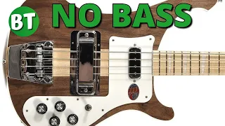 NO BASS Mellow Funk Groove Backing track Bassless in C - 100bpm