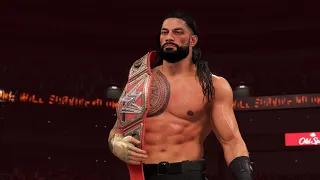 WWE 2K22 Roman Reigns vs Randy Orton RAW 4K