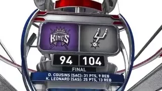 Sacramento Kings vs San Antonio Spurs March 5, 2016
