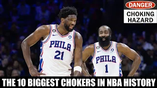 THE 10 BIGGEST CHOKERS IN NBA HISTORY