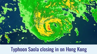 Dangerous Typhoon Saola closes in on Hong Kong - September 1, 2023