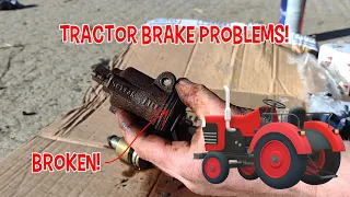 How to repair valtra tractor brakes.