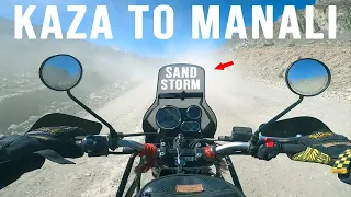 The Deadliest road in Spiti | Kaza to Manali