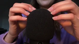 FAST & AGGRESSIVE mic scratching ASMR (no talking)