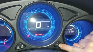 Como poner a 0 el Service del Citroen C4