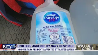 Oahu civilians in military housing angered by Navy response to tainted-water crisis