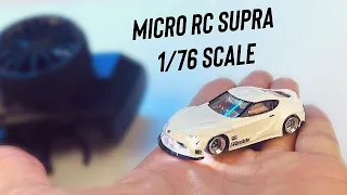 I Made a Micro RC Widebody Supra (Turbo Racing 1/76 Mod)