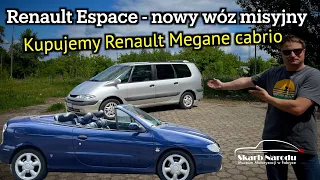 Renault Espace - nowy wóz misyjny - Kupujemy Renault Mégane cabrio  // Muzeum SKARB NARODU