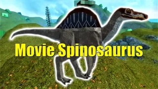 Movie Spinosaurus Showcase! - Roblox Dinosaur Simulator