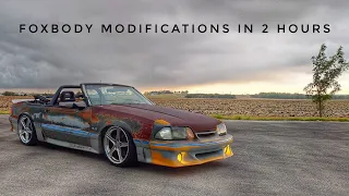 Random Mods & Joy Rides in the 1987 Mustang GT Convertible aka FOXIDIZED!